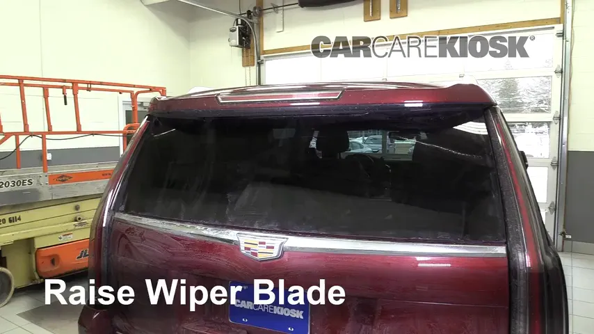 2016 Cadillac Escalade ESV Luxury 6.2L V8 FlexFuel Windshield Wiper Blade (Rear)
